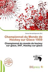 Couverture cartonnée Championnat du Monde de Hockey sur Glace 1959 de 