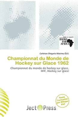 Couverture cartonnée Championnat du Monde de Hockey sur Glace 1962 de 