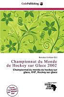 Couverture cartonnée Championnat du Monde de Hockey sur Glace 2002 de 