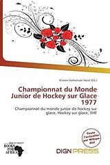 Couverture cartonnée Championnat du Monde Junior de Hockey sur Glace 1977 de 