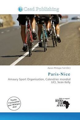 Couverture cartonnée Paris-Nice de 