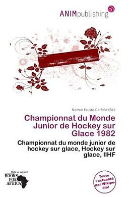 Couverture cartonnée Championnat du Monde Junior de Hockey sur Glace 1982 de 