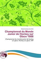 Couverture cartonnée Championnat du Monde Junior de Hockey sur Glace 1988 de 