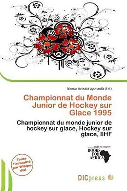 Couverture cartonnée Championnat du Monde Junior de Hockey sur Glace 1995 de 