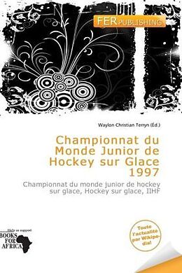 Couverture cartonnée Championnat du Monde Junior de Hockey sur Glace 1997 de 