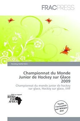 Couverture cartonnée Championnat du Monde Junior de Hockey sur Glace 2009 de 