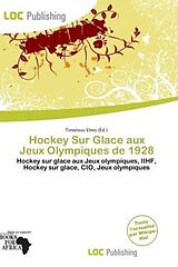 Couverture cartonnée Hockey Sur Glace aux Jeux Olympiques de 1928 de 