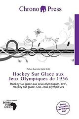 Couverture cartonnée Hockey Sur Glace aux Jeux Olympiques de 1956 de 