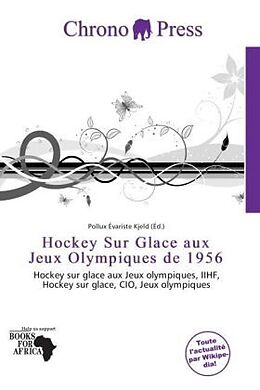 Couverture cartonnée Hockey Sur Glace aux Jeux Olympiques de 1956 de 