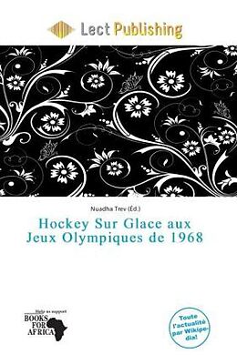 Couverture cartonnée Hockey Sur Glace aux Jeux Olympiques de 1968 de 