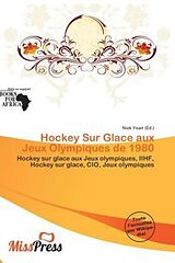 Couverture cartonnée Hockey Sur Glace aux Jeux Olympiques de 1980 de 