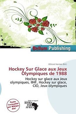 Couverture cartonnée Hockey Sur Glace aux Jeux Olympiques de 1988 de 