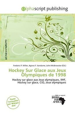 Couverture cartonnée Hockey Sur Glace aux Jeux Olympiques de 1998 de 