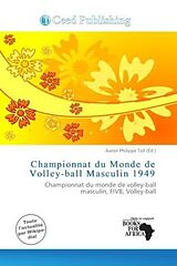 Couverture cartonnée Championnat du Monde de Volley-ball Masculin 1949 de 