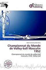 Couverture cartonnée Championnat du Monde de Volley-ball Masculin 1952 de 