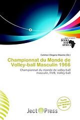 Couverture cartonnée Championnat du Monde de Volley-ball Masculin 1966 de 