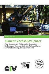 Couverture cartonnée Kliment Voroshilov (char) de 