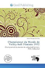 Couverture cartonnée Championnat du Monde de Volley-ball Féminin 1952 de 