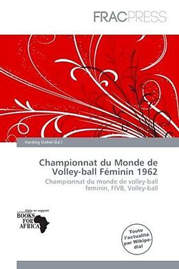 Couverture cartonnée Championnat du Monde de Volley-ball Féminin 1962 de 