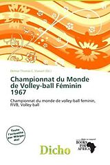 Couverture cartonnée Championnat du Monde de Volley-ball Féminin 1967 de 