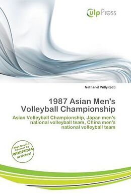 Couverture cartonnée 1987 Asian Men's Volleyball Championship de 