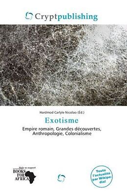 Couverture cartonnée Exotisme de 