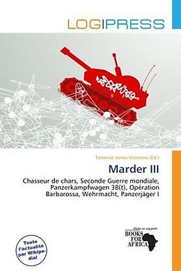 Couverture cartonnée Marder III de 