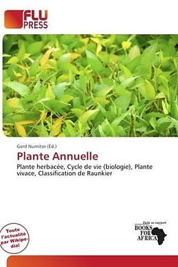 Couverture cartonnée Plante Annuelle de 