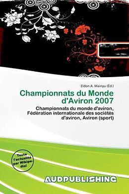 Couverture cartonnée Championnats du Monde d'Aviron 2007 de 