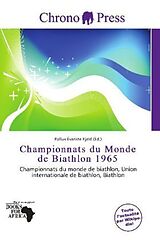 Couverture cartonnée Championnats du Monde de Biathlon 1965 de 