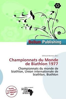 Couverture cartonnée Championnats du Monde de Biathlon 1977 de 