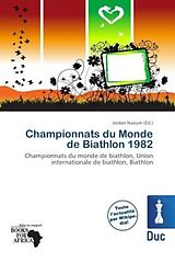 Couverture cartonnée Championnats du Monde de Biathlon 1982 de 