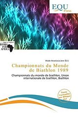 Couverture cartonnée Championnats du Monde de Biathlon 1989 de 