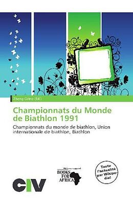 Couverture cartonnée Championnats du Monde de Biathlon 1991 de 