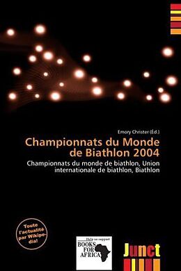 Couverture cartonnée Championnats du Monde de Biathlon 2004 de 