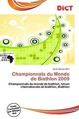 Couverture cartonnée Championnats du Monde de Biathlon 2009 de 