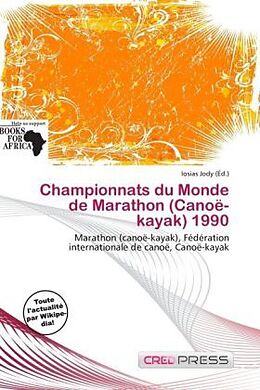 Couverture cartonnée Championnats du Monde de Marathon (Canoë-kayak) 1990 de 