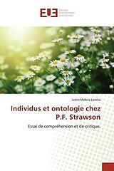 Couverture cartonnée Individus et ontologie chez P.F. Strawson de Justin Mafuta Lamika