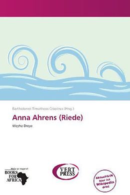 Kartonierter Einband Anna Ahrens (Riede) von 