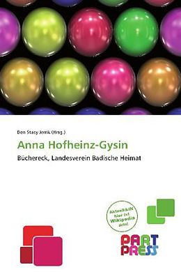 Kartonierter Einband Anna Hofheinz-Gysin von 