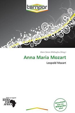 Kartonierter Einband Anna Maria Mozart von 