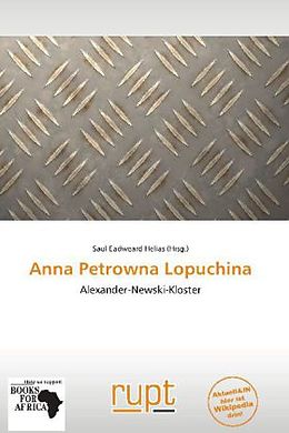 Kartonierter Einband Anna Petrowna Lopuchina von 