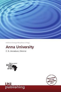 Kartonierter Einband Anna University von 