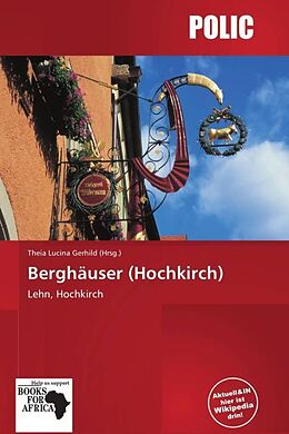 Kartonierter Einband Bergh User (Hochkirch) von 