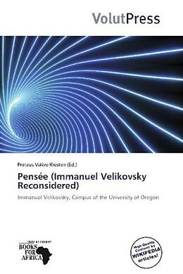 Couverture cartonnée Pensée (Immanuel Velikovsky Reconsidered) de 