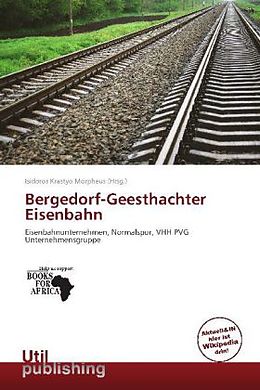 Kartonierter Einband Bergedorf-Geesthachter Eisenbahn von 