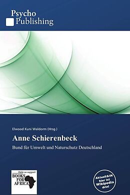 Kartonierter Einband Anne Schierenbeck von 