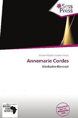Kartonierter Einband Annemarie Cordes von 
