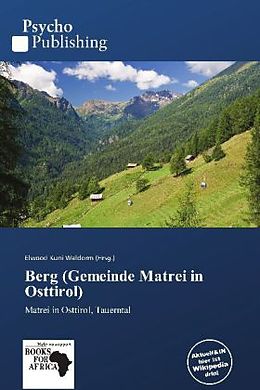 Kartonierter Einband Berg (Gemeinde Matrei in Osttirol) von 