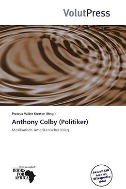 Kartonierter Einband Anthony Colby (Politiker) von 
